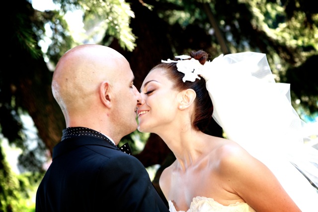 italian wedding style bride groom